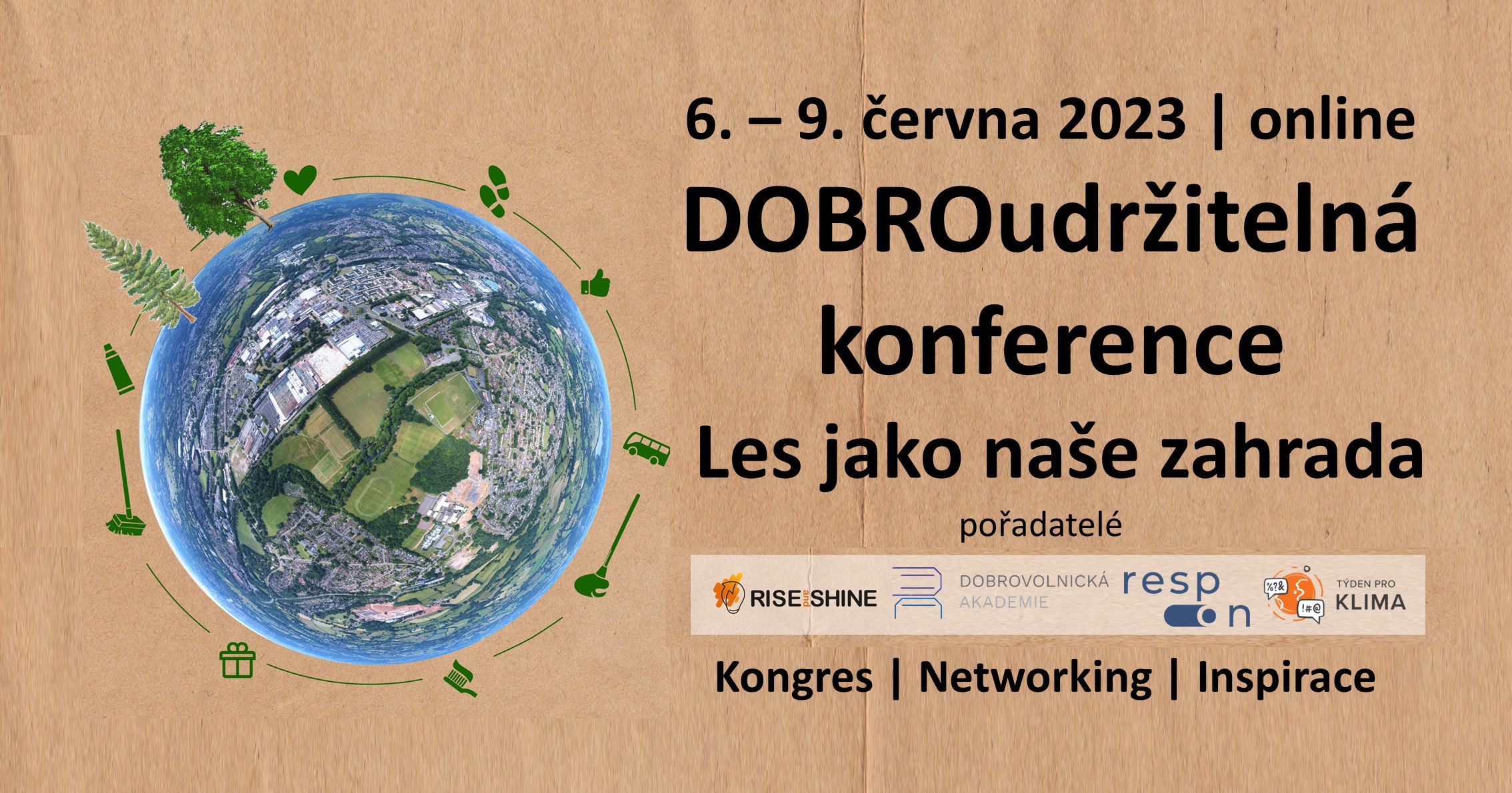💙 Les jako naše zahrada | DOBROudržitelná konference |NETWORKING ONLINE 💙